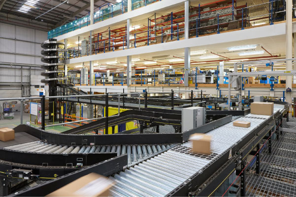 AMH Material Handling increases e-commerce throughput for Selfridges & Co at DHL facility