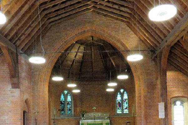 LED lighting solution for Holy Trinity Wantage