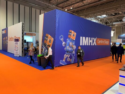 stand design and branding for IMHX