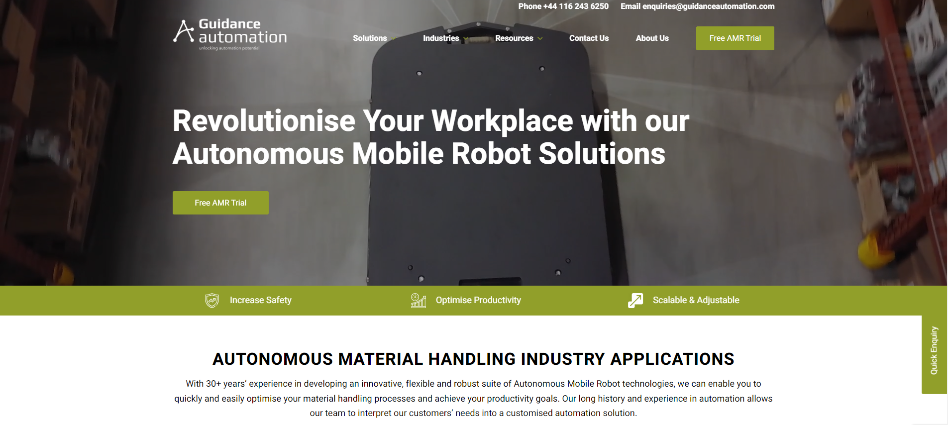 guidance automation website design